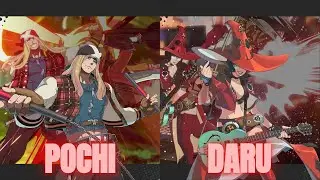 Guilty Gear Strive Pochi Axl VS Daru Ino High Level Gameplay
