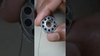 bobbin case Twisted technique#easy #talent #sewing