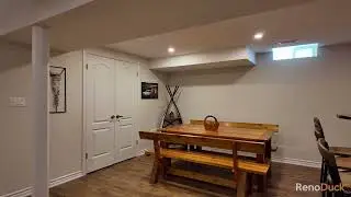 What more could you want! Kitchen, Ensuite, and a Basement including a bar, and sauna.
