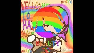 #hairdye #hairsalon #ibispaint #10second #rainbowcolor #rainbowhair #ilovebestie #art #ibispaintart