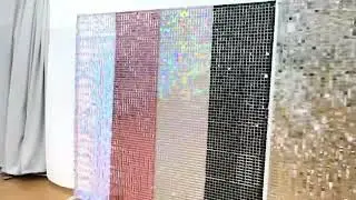 New Sequin Backdrop Style You&rsquo;ve Never Seen Before! | Pillow-Style Shimmer Wall