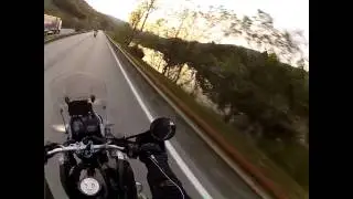 BMW Motorcycleclub - western Norway on its first evening ride thursday may 24. 2012