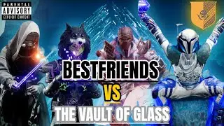 WE 4 MANNED THE VAULT OF GLASS RAID (IT WAS PURE CHAOS)