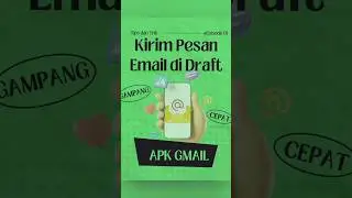 Cara Mengirim Email di Daftar  Draft Gmail #tutorial  #shorts #email