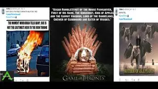 Game of Thrones Season 8 Episode 1  Memes Compilation pt  2 Twitter LOL Try Not to Laugh Challenge