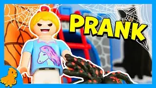 Playmobil Film FÜR HALLOWEEN DEKORIEREN! Hannahs Prank für Luis! Kinderserie