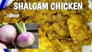 Shalgam- Chicken Turnip Curry - Chicken Shalgam Recipe - Authentic Pakistani & Indian Cuisine Recipe
