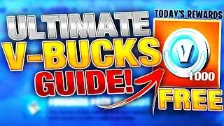 Ultimate FREE VBUCKS Farming Guide in Fortnite! | Earn 1000 VBUCKS A Day!
