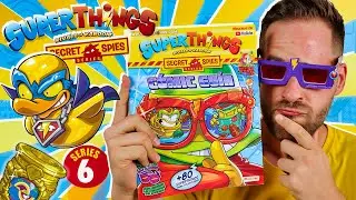 SuperThings Secret Spies UNBOXING STARTER PACK COMIC GUIDE Series 6 en Pe Toys