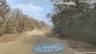 Goa Karnataka Border to Ramnagar