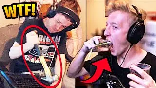 Fortnite Streamers FUNNIEST RAGE MOMENTS LIVE! (Ninja, Tfue, Dellor)