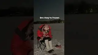Рыбалка в стиле &laquo;фембой&raquo; при -20&deg;C 🥶