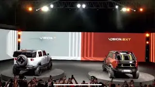 The future of SUVs is here! Presenting the all-new Mahindra Vision T & Vision SXT 