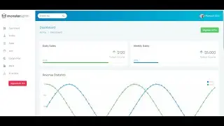 Angular 17 Monster Bootstrap Free Admin Dashboard Template