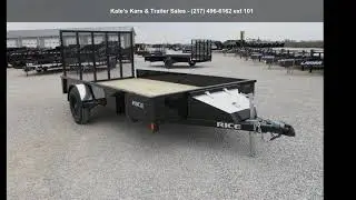 2020 Rice Trailers Stealth 76x12' Single Axle Utility Sol...