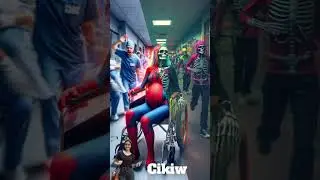 &ldquo;Emergency! Spider-Mom on the Way!✅ shorts #spiderman #marvel #avengers #ai #cikiw