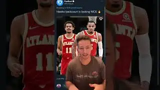 DEJOUNTE MURRAY TO THE HAWKS REACTION #shorts