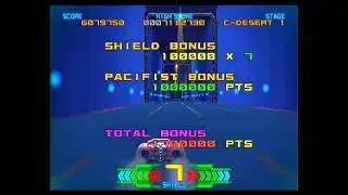 ナイトストライカーGEAR ネタバレ注意！！　PACIFISTMODE EASY ノーコンティニュークリア！！　現時点スコア世界1位 