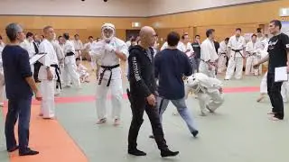 空道昇段審査　世界チャンピオン同士の対決！　中村知大vs清水亮汰　kudo  promotion test world champion's fights nakamura vs shimizu