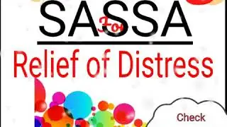 SASSA Unemployment Grant Approval Notice. SASSA Social Relief of Distress Approved Updates