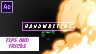 After Effects Tutorial | Handwriting Animation Effect | After Effects Tips and Tricks | Tutorial #2