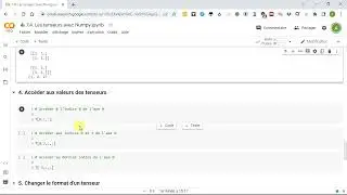 Apprentissage par renforcement avec Python - Partie 1 - Les tenseurs avec Numpy