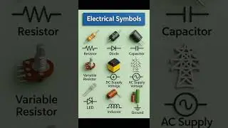 Electrical Symbol ⚒️🛠️💡