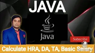 To Calculate Da, Hra, Pf of Basic Salary In JAVA || Basic Salary Nikale In Java🔥