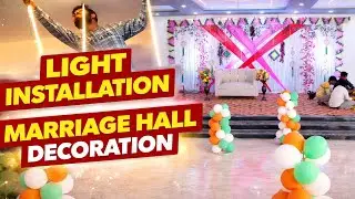 Best False Ceiling light design price for bedroom || Decoration light installation and wiring hindi 
