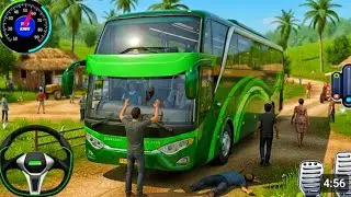 New Euro Bus Offroad Adventure 2026 - Indian Offroad Bus Driving 3D - Bus Game Andriod Gameplay