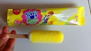 Unboxing Ice Cream Walls Paddle Pop Banana Boat