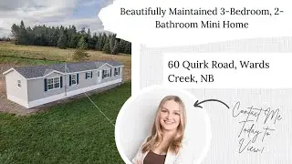 **SOLD** -  Beautifully Maintained 3-Bedroom, 2-Bathroom Mini Home!