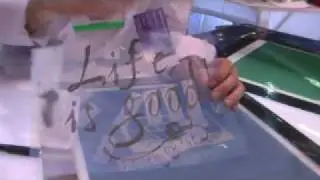 Provo Craft Demo Yudu Personal Silk Screen Printer with Joyce Chow