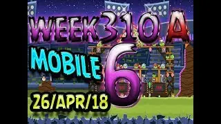 Angry Birds Friends Tournament Level 6 Week 310-A  MOBILE Highscore POWER-UP walkthrough