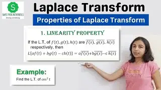 linearity property of laplace transform proof and Examples 