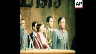 SYND 3 5 77 CHILEAN PRESIDENT PINOCHET ATTENDS THE MAY DAY CELEBRATIONS IN SANTIAGO
