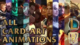 ALL CARD-ART ANIMATIONS INCLUDING AZIR | SHOWCASE ANIMATIONS (UP TO DATE!)