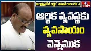 AP Budget 2024: ఆర్థిక వ్యవస్థకు వ్యవసాయం వెన్నెముక  | MinisterAtchannaidu | hmtv