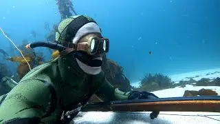Diving for sand