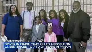 Driver in crash that killed 4 people sentenced to 7 to 21 years in prison