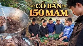 Cả Bản Thái Chung Tay Nấu 150 Mâm Cỗ Cưới – Vui Như Ngày Hội Lớn!