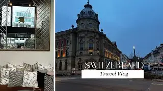 TRAVEL VLOG | solo trip to Europe | shopping in Switzerland | white winter | bucket list trip | Pt 1