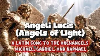 🎵Angeli Lucis(Angels of Light) | A Latin Song to the Archangels Michael, Gabriel, and Raphael |2025