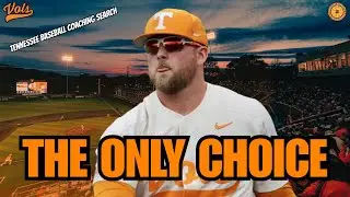 Простой выбор тренера по бейсболу в Теннесси | Tennessee Vols Baseball