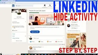 ✅  How To Hide Activity From LinkedIn 🔴