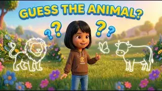 Guess The Animal: Fun Quiz! | Tebak Nama Hewan & Suara 🐮 #kids