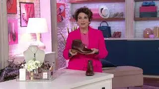 Kork-Ease Stacked Heel Ankle Bootie - Casper on QVC