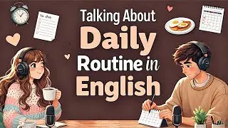 Daily Routine To Improve Your English | Easy English Podcast for Conversation Practice A2-B1