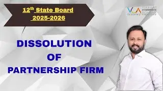12th HSC DISSOLUTION OF PARTNERSHIP