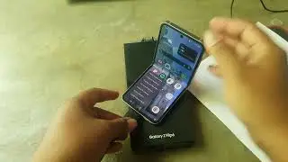 Samsung Galaxy Z Flip 6: How to Enable 'Sound/Vibrate/Mute' in Bottom Left Corner Pointer Stop